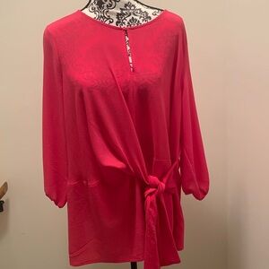 Halogen pink blouse